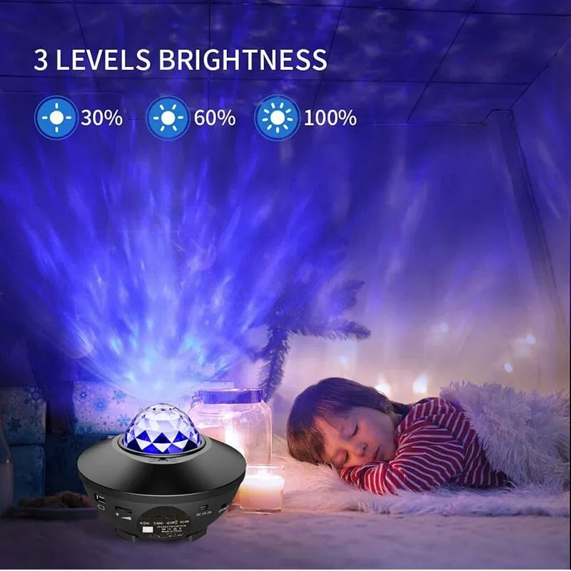 ElectronicsAsk™ Starry Projector Galaxy Night Light