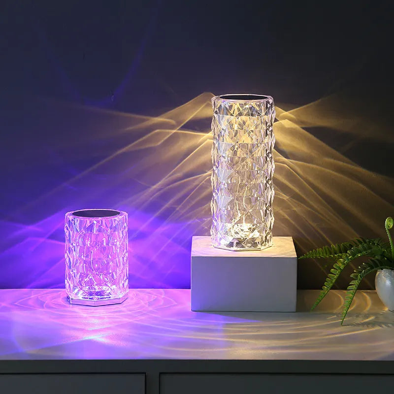 ElectronicsAsk™ LED Crystal Lamp
